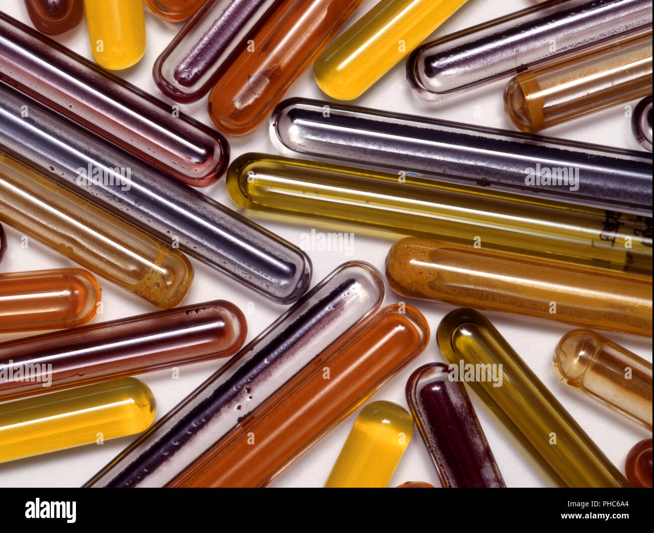 Wissenschaft, die sich mit der biologischen Test im Labor Stockfoto