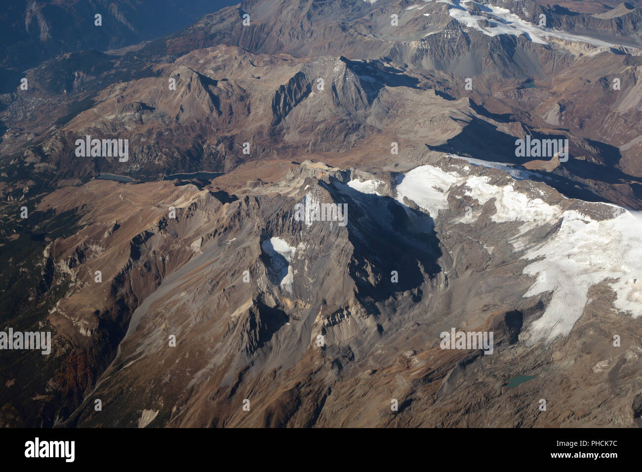 Massif de la Vanoise in den französischen Alpen Stockfoto