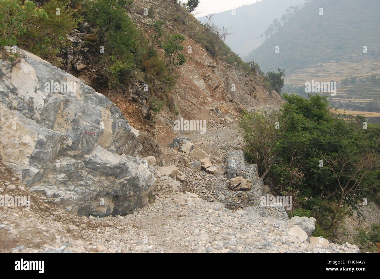 Geologie, weit westlichen Nepal Stockfoto