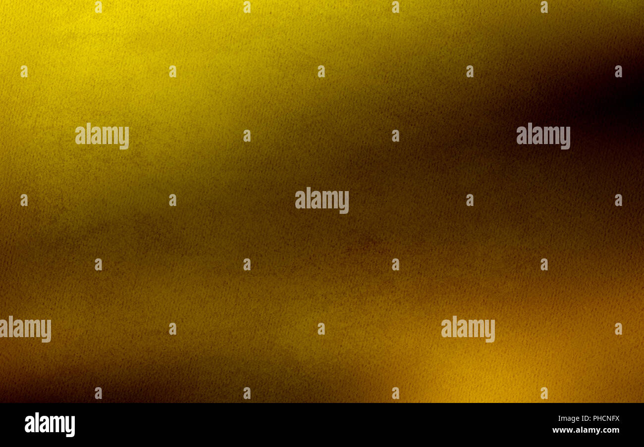 Gold Hintergrund glänzen Gradient Stockfoto