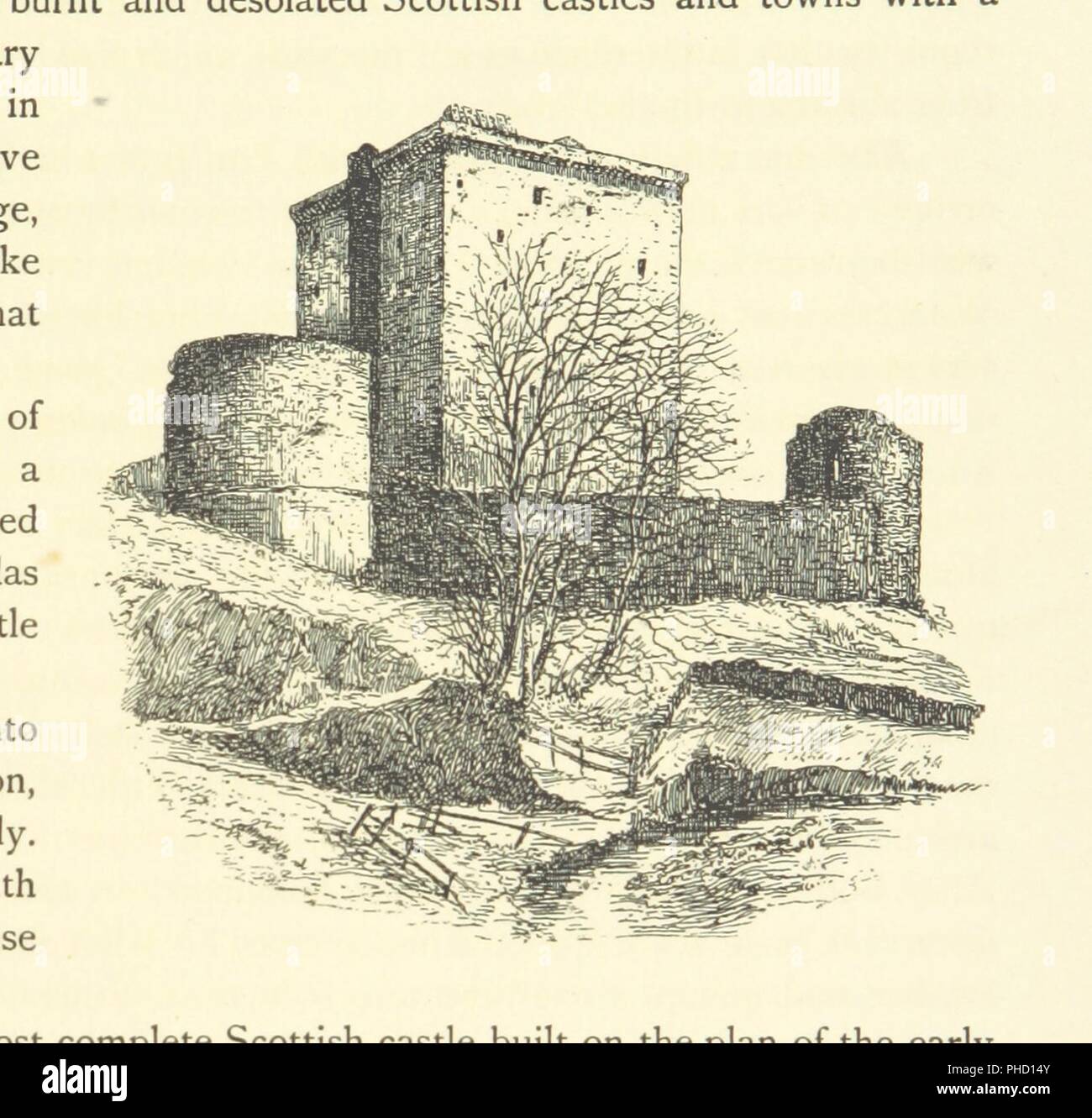 Bild von Seite 113 "Die Schlösser der Lothians. 16 original Radierungen und 26 Reproduktionen von Feder und Tinte mit beschreibenden Buchdruck". Stockfoto