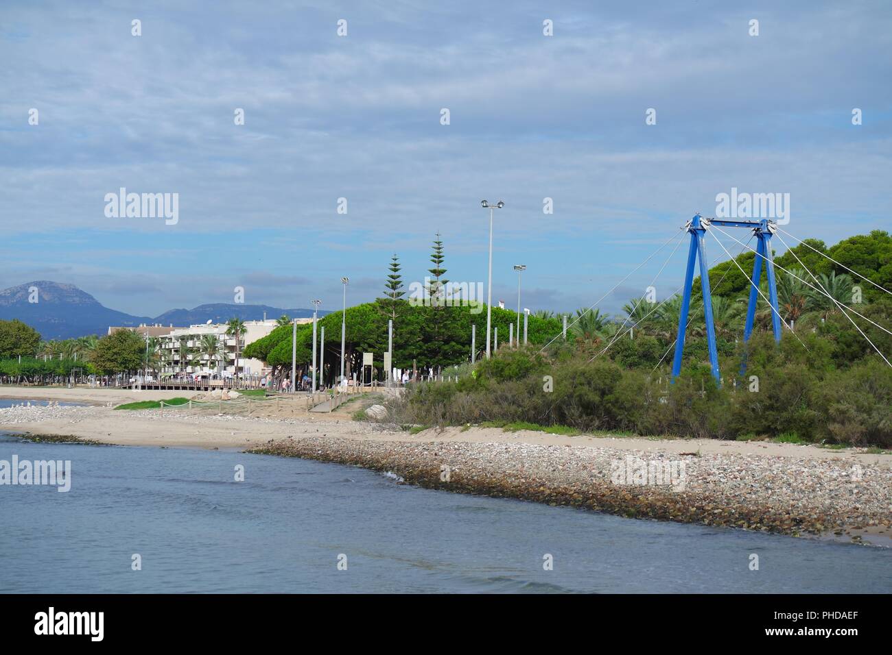 Urlaubsort Cambrils, Katalonien Stockfoto