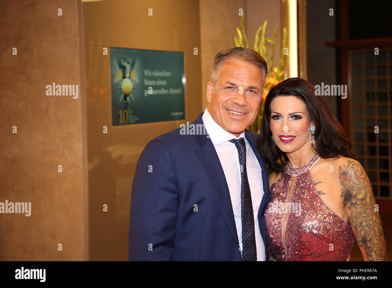 Karsten Speck und Freundin Sandra Dannenberg Stockfotografie - Alamy