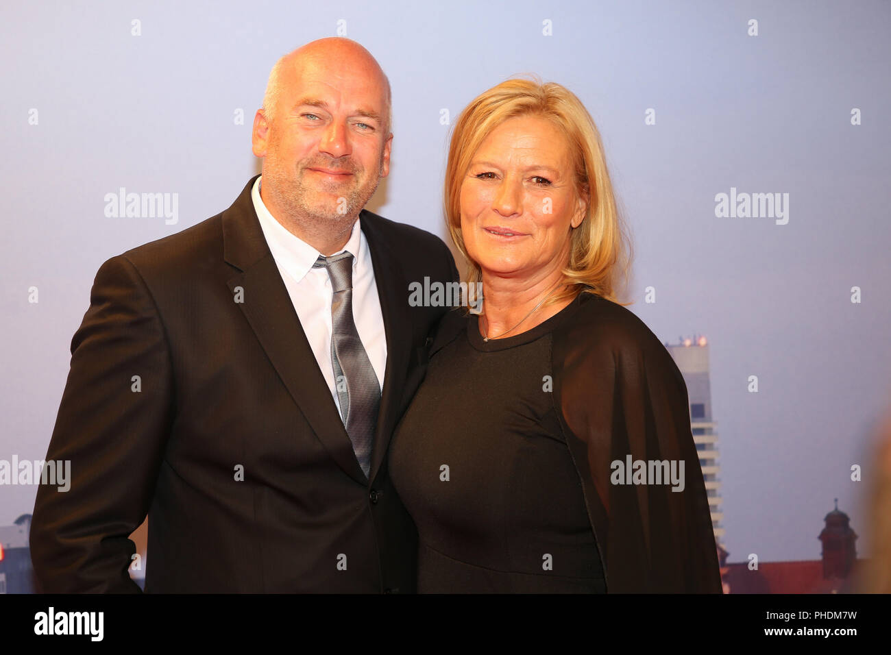 Suzanne von Borsody und Ehemann Jens Schniedenharn Stockfoto