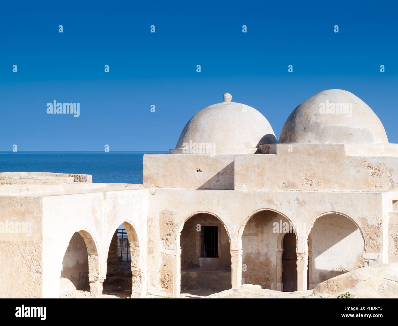 Südlich von Tunesien, Djerba, die alten Fadh Loon Moschee Stockfoto