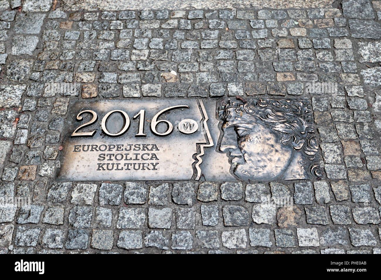 Breslau - Europäische Kulturhauptstadt 2016 Stockfoto
