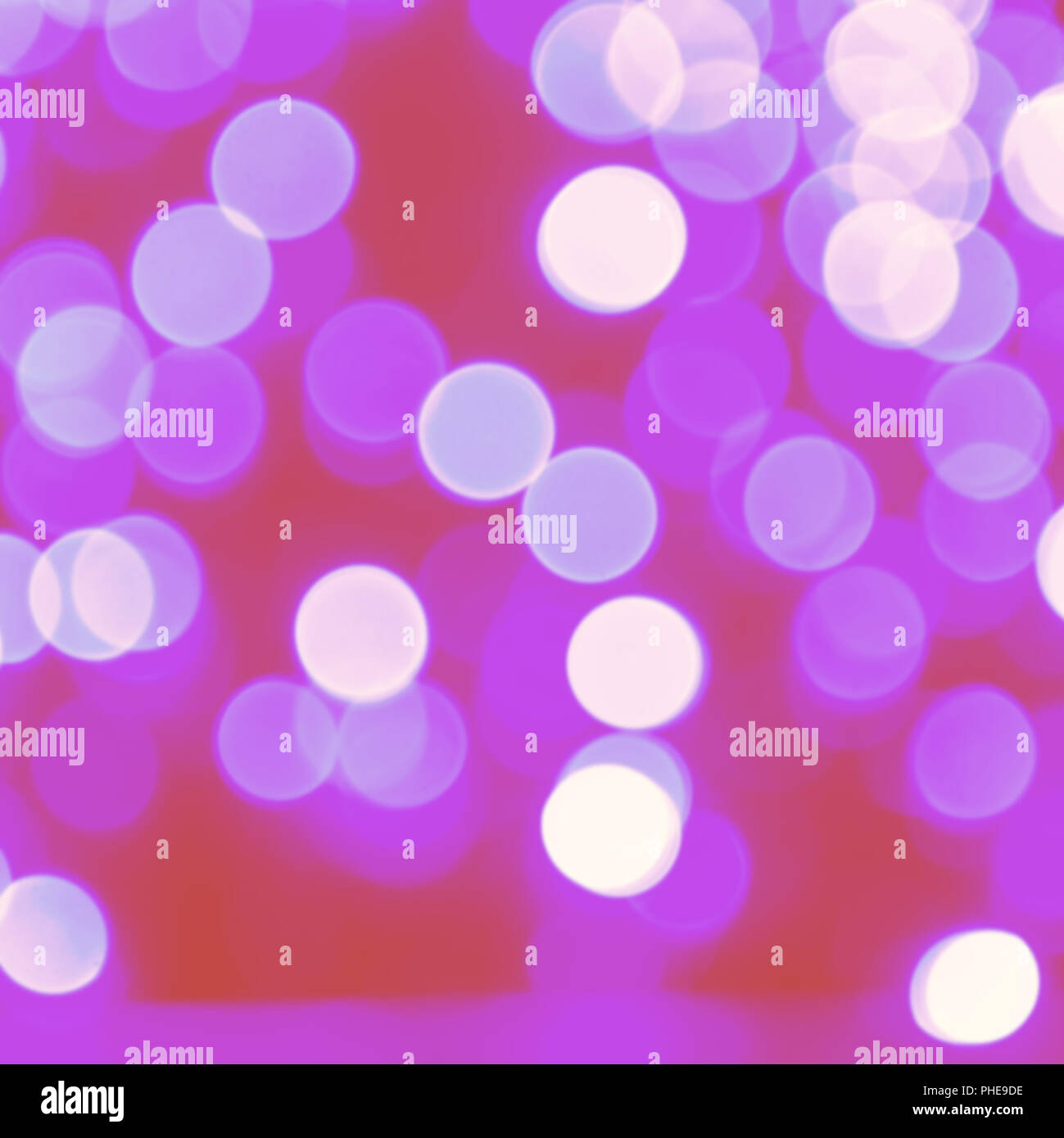 Rosa abstrakte Bubble lights Stockfoto