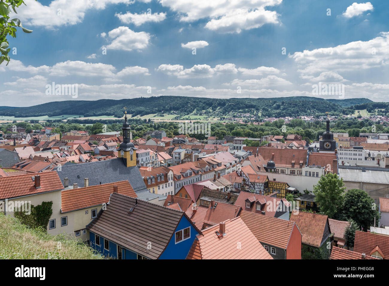 Rudolstadt in Thüringen (Deutschland) Stockfoto