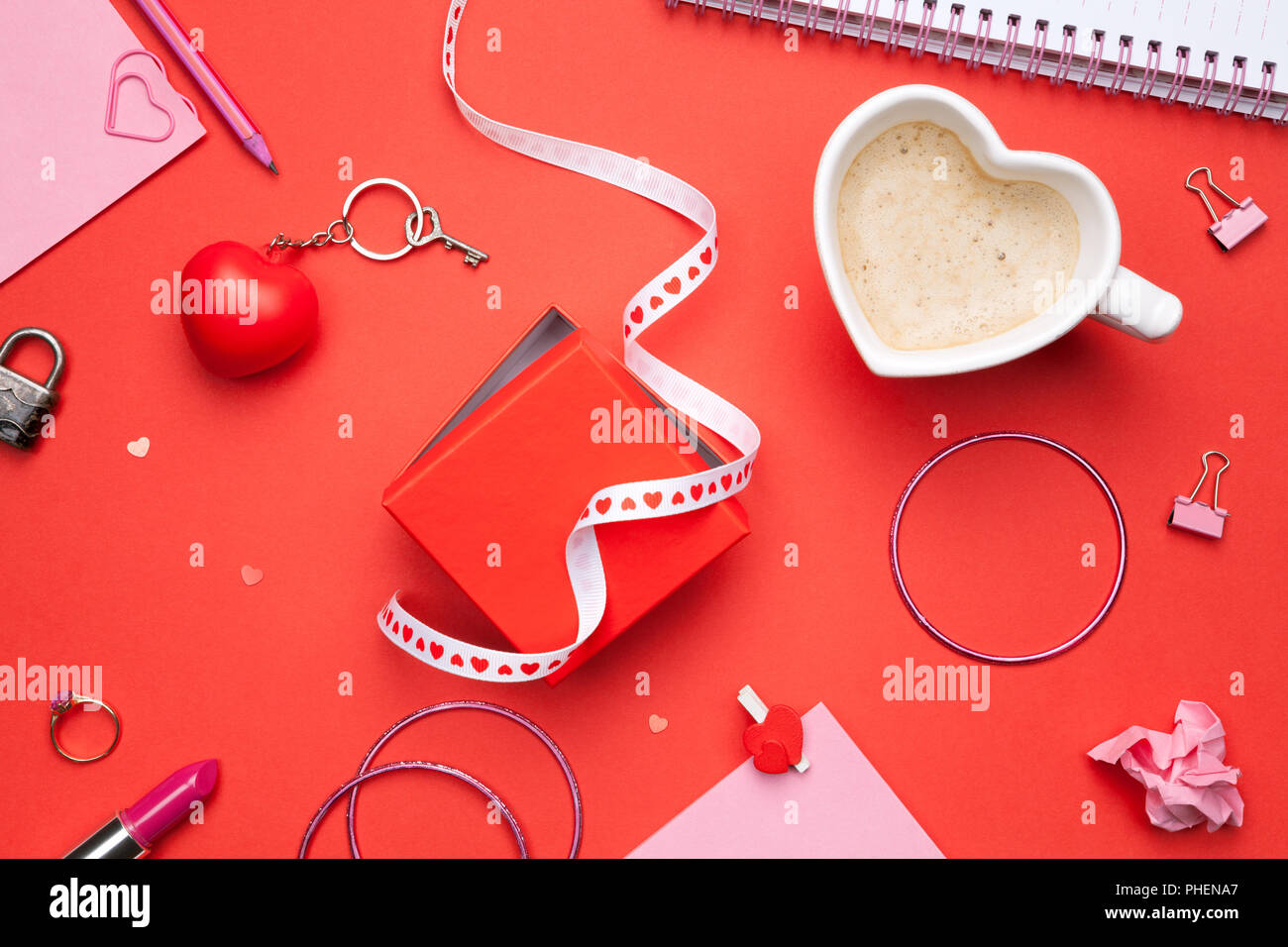 Valentines Tag, Liebe Hintergrund Stockfoto