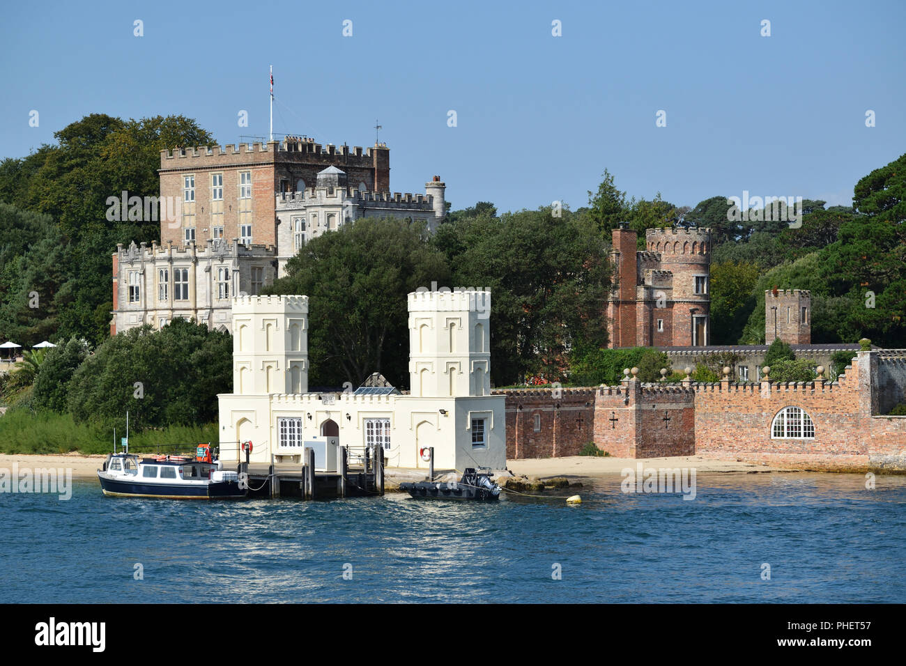 Brownsea Island Stockfoto