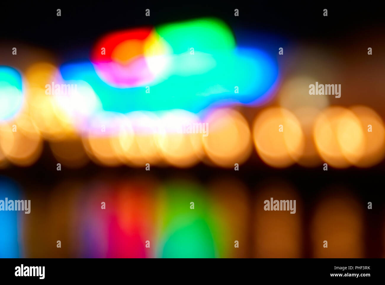 Blur Abstract Holiday Lights Stockfoto