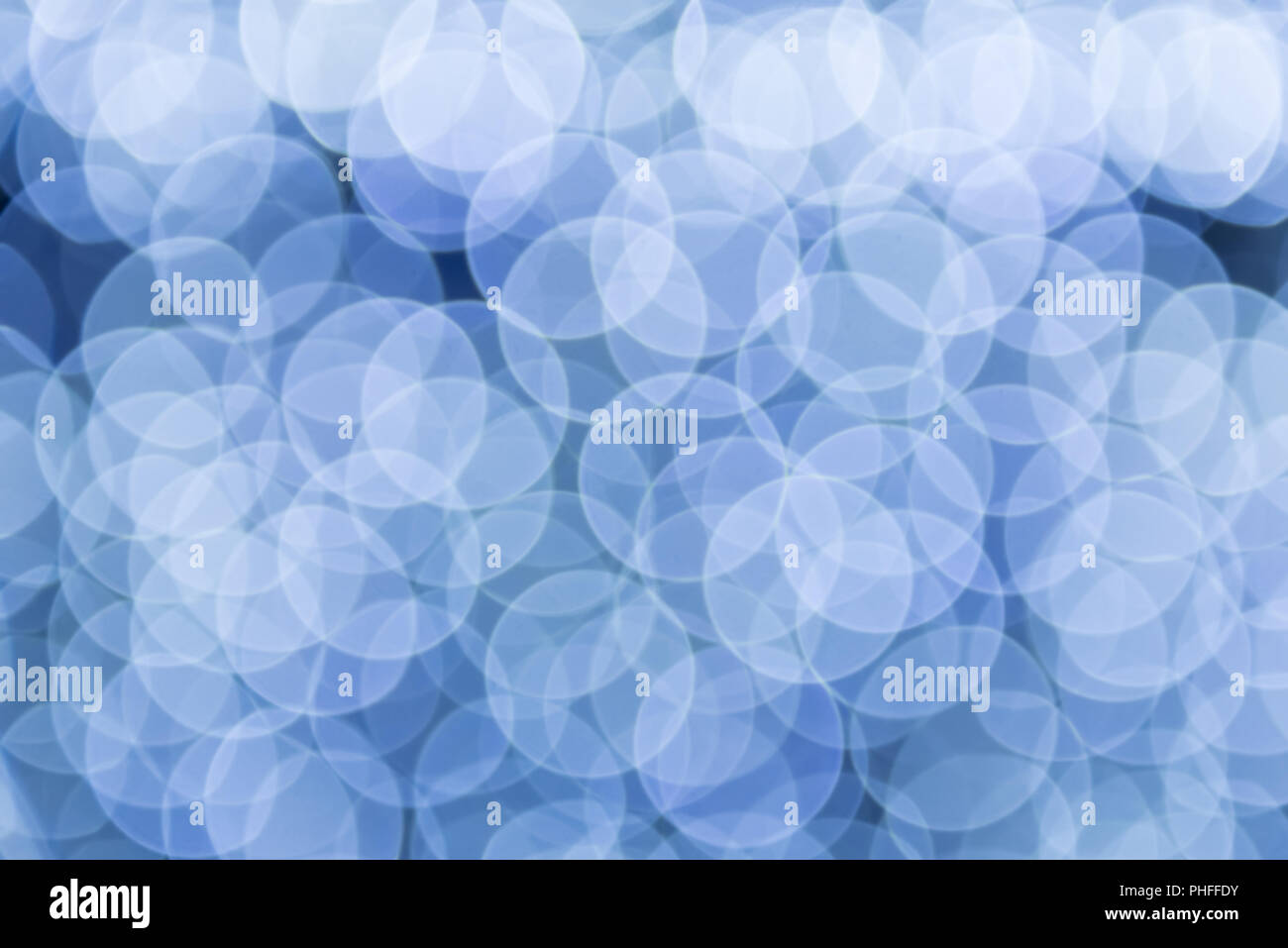 Blue blur Holiday Lights Stockfoto