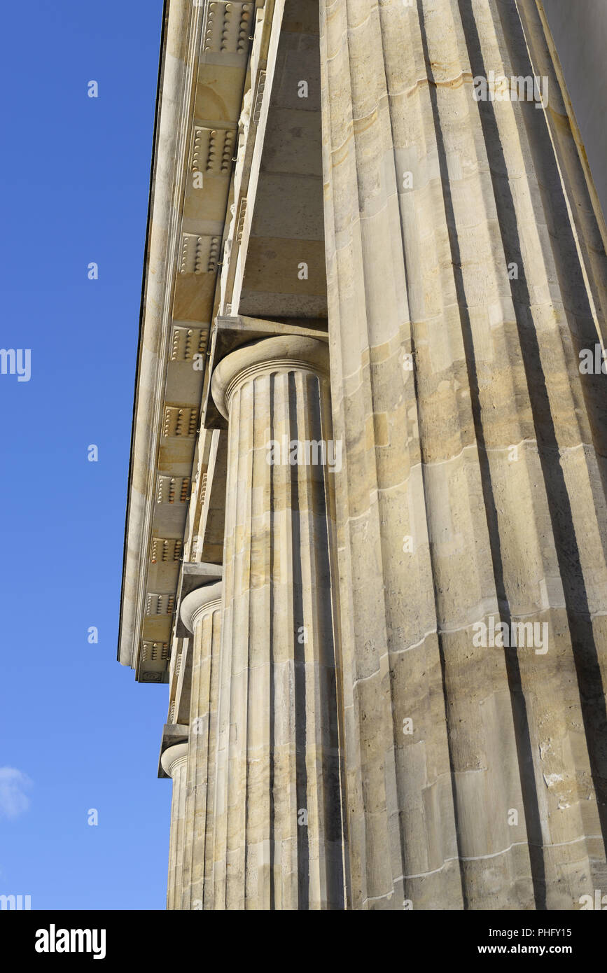 Brandenburger Tor in Berlin. Stockfoto