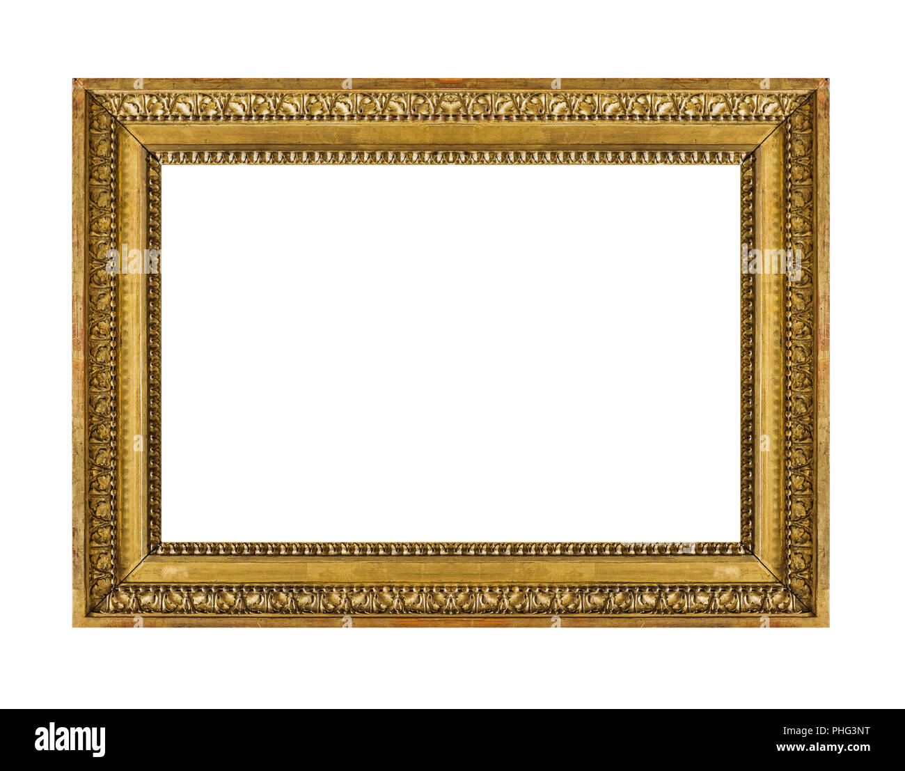 Alte hölzerne Bilderrahmen Stockfoto