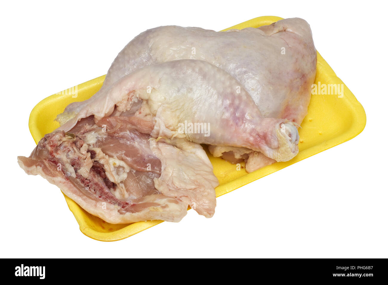 Huhn frische Beine Stockfoto