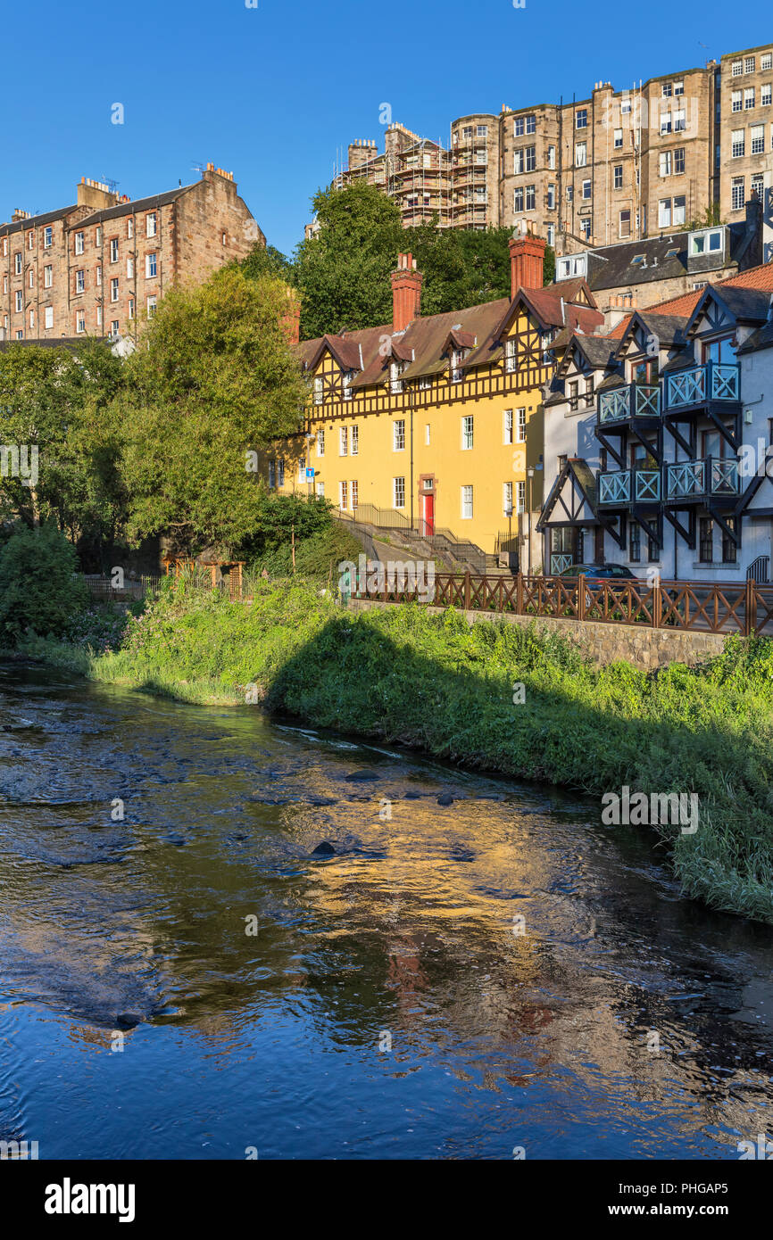 Dean Village, Edinburgh, Schottland, Großbritannien Stockfoto