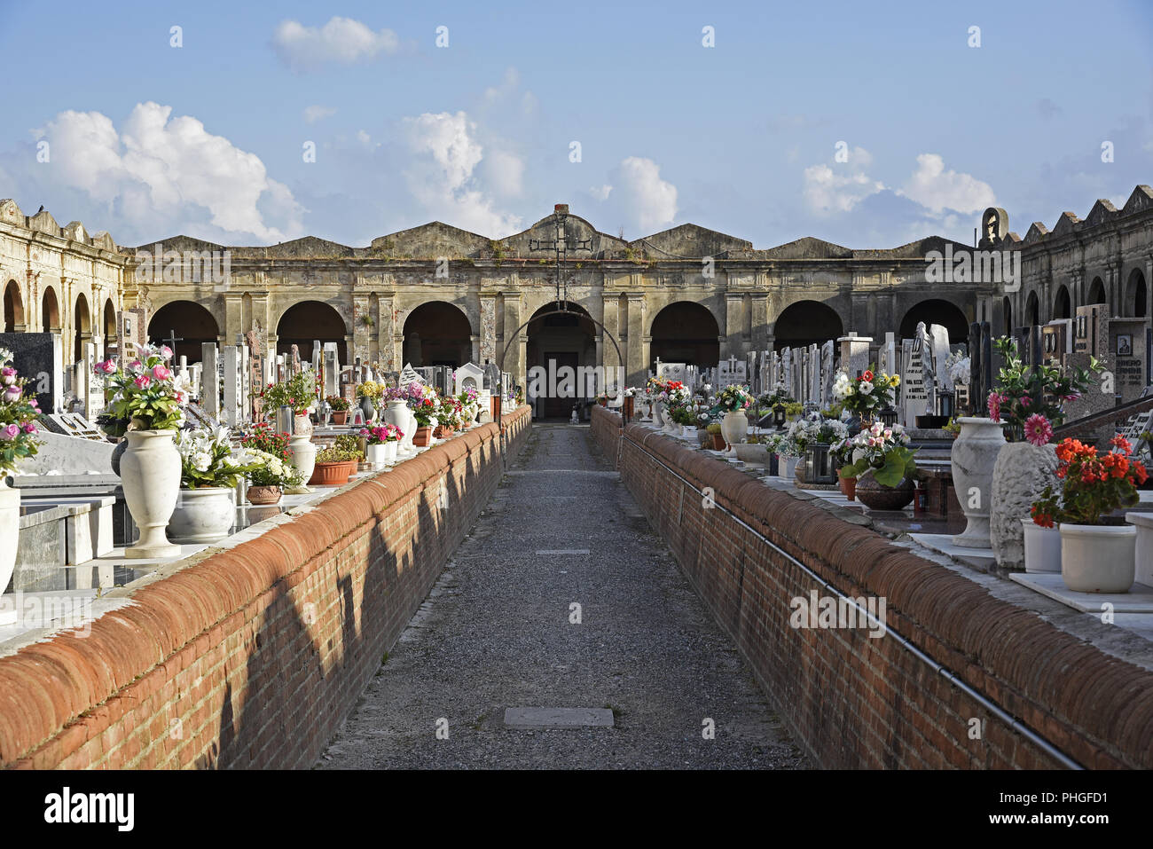 Friedhof, Cascina, Toskana, Italien, Europa Stockfoto