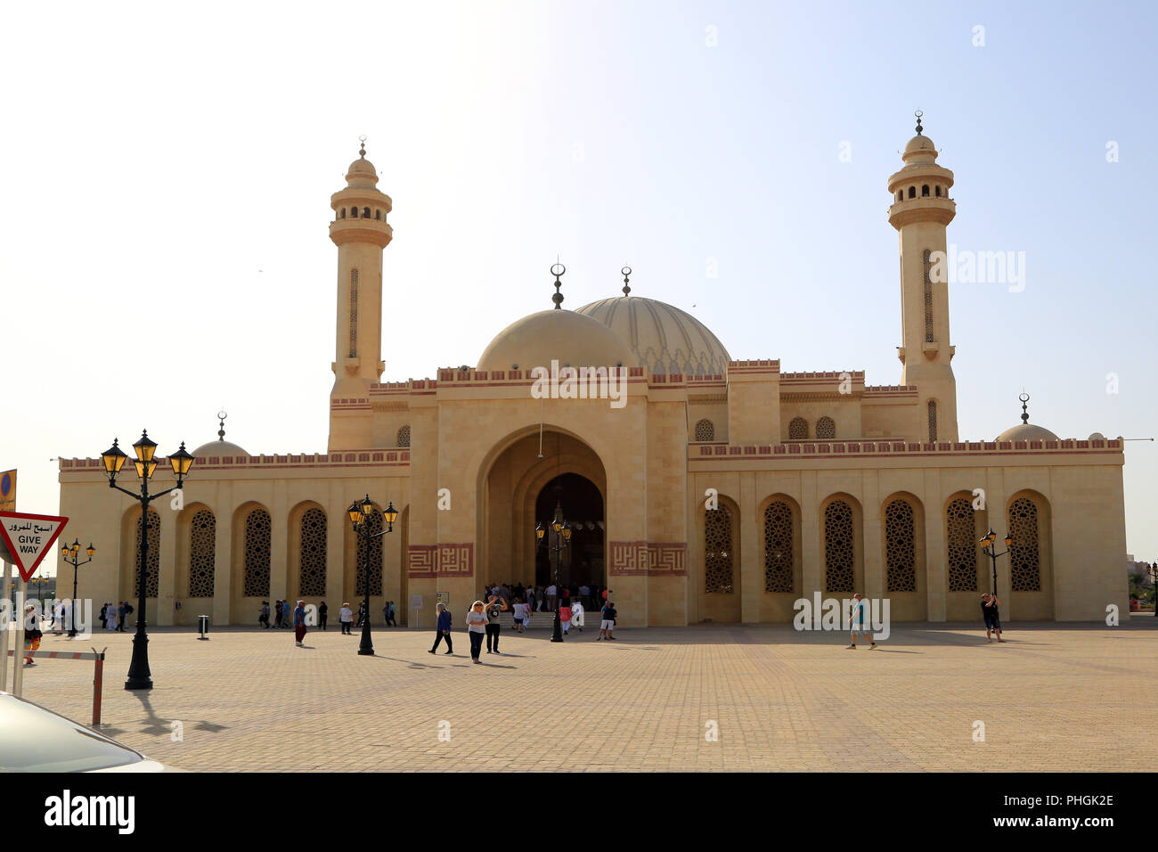 Al Fateh Grand Moschee in Manama, Bahrain Stockfoto