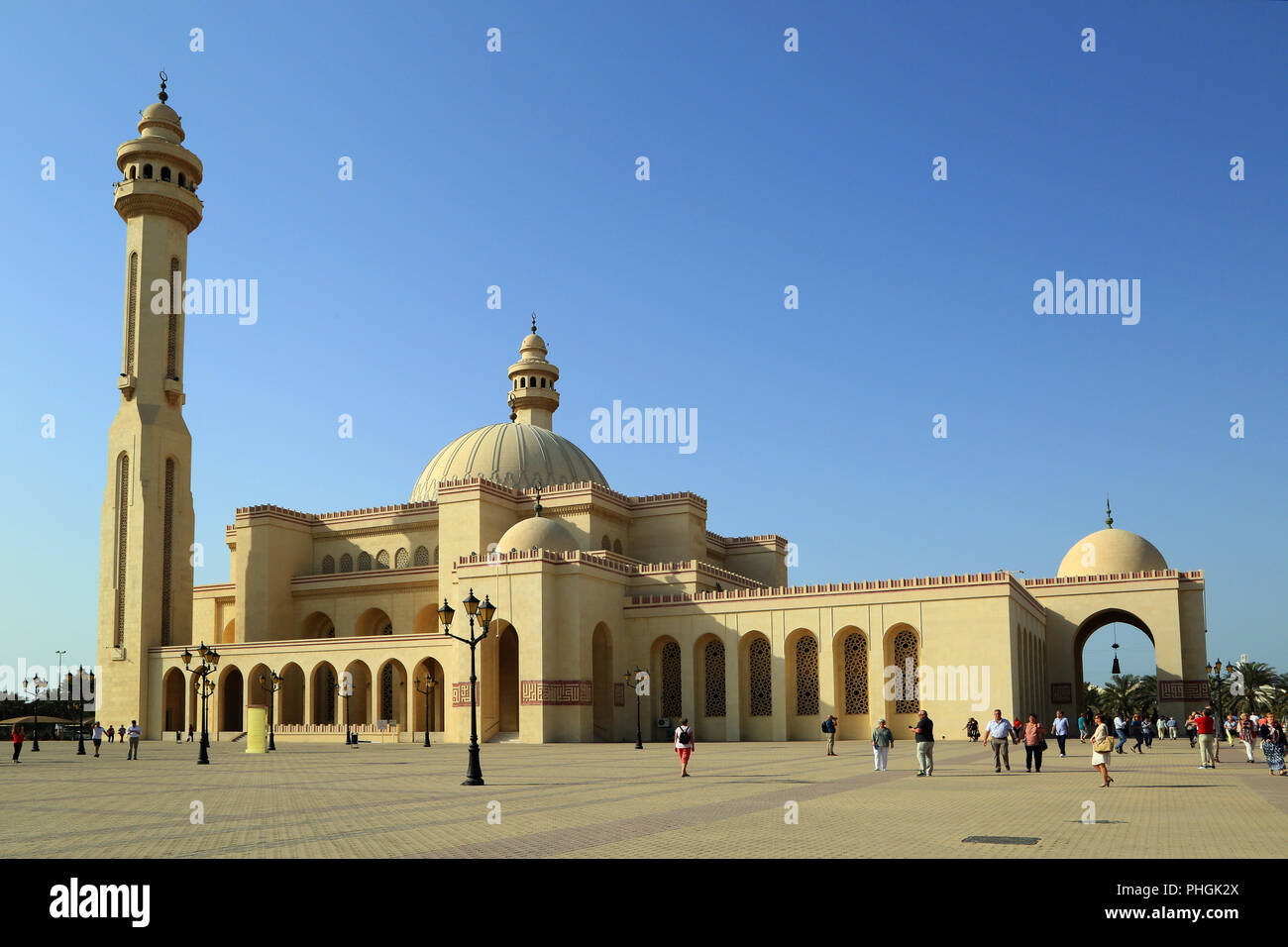 Al Fateh Grand Moschee in Manama, Bahrain Stockfoto