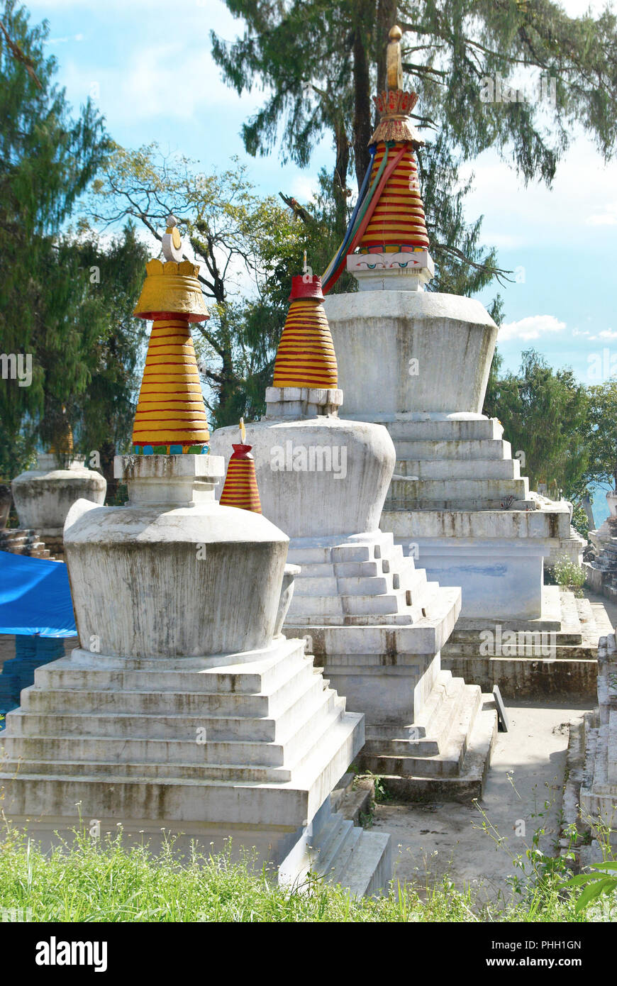 Buddhistische stupa Stockfoto