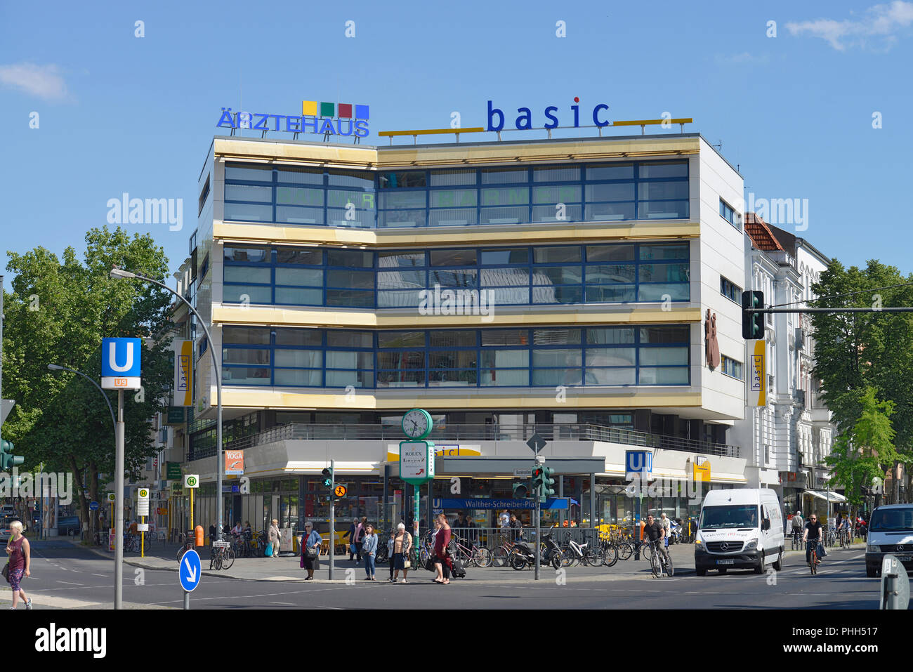 Aerztehaus, Walther-Schreiber-Platz, Steglitz, Berlin, Deutschland Stockfoto