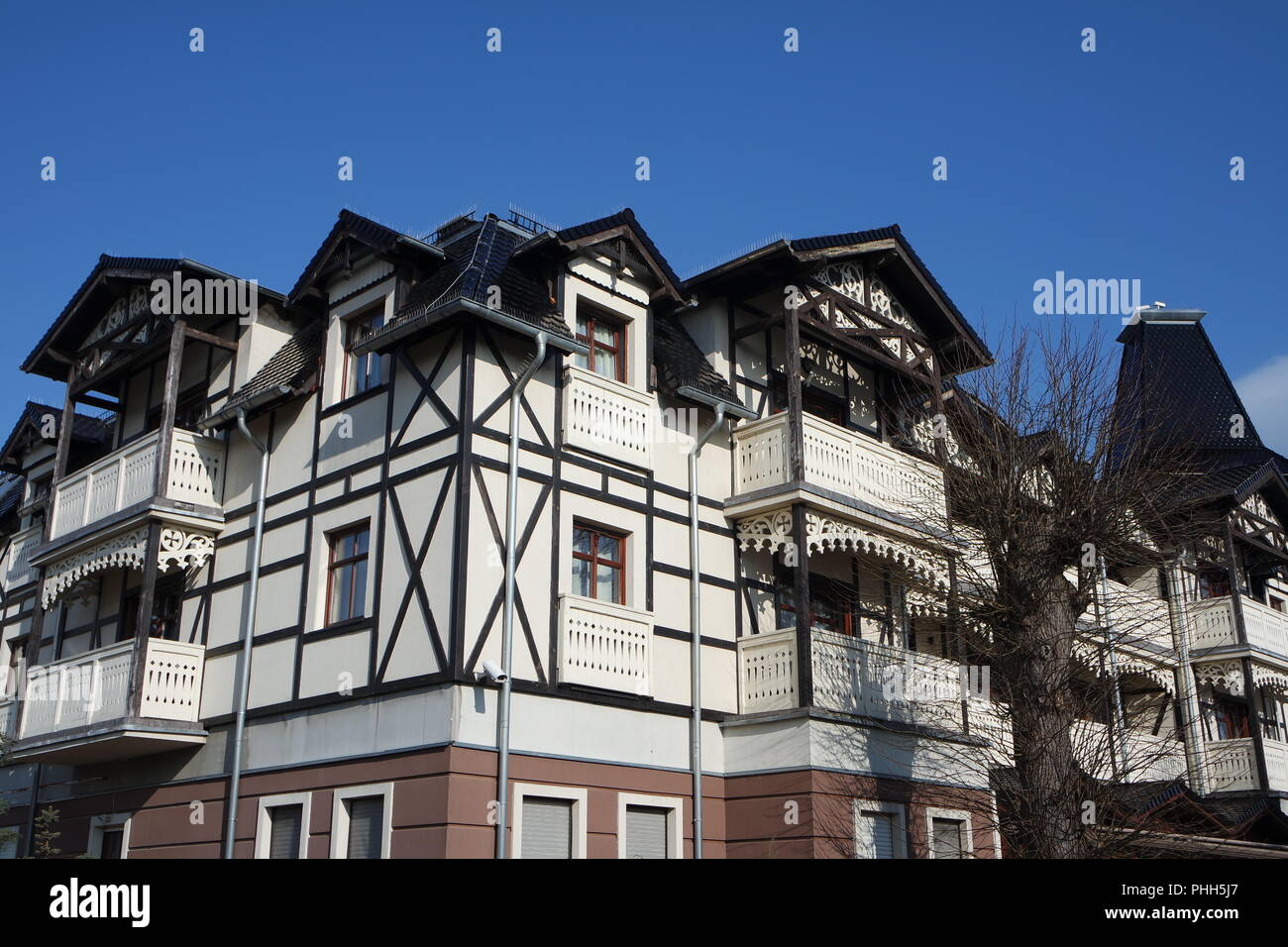 Resort Architektur in Mecklenburg-Vorpommern Stockfoto