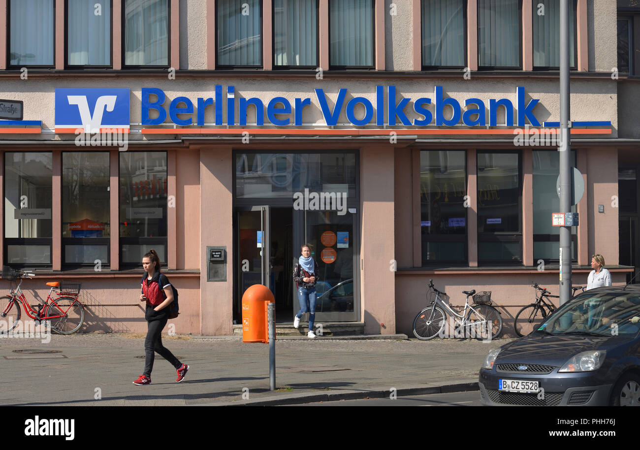 Berliner Volksbank, Brandenburgische Straße, Wilmersdorf, Berlin, Deutschland Stockfoto