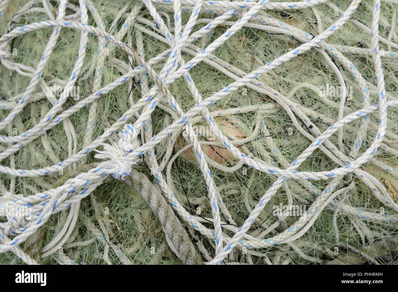 Fischernetz Stockfoto