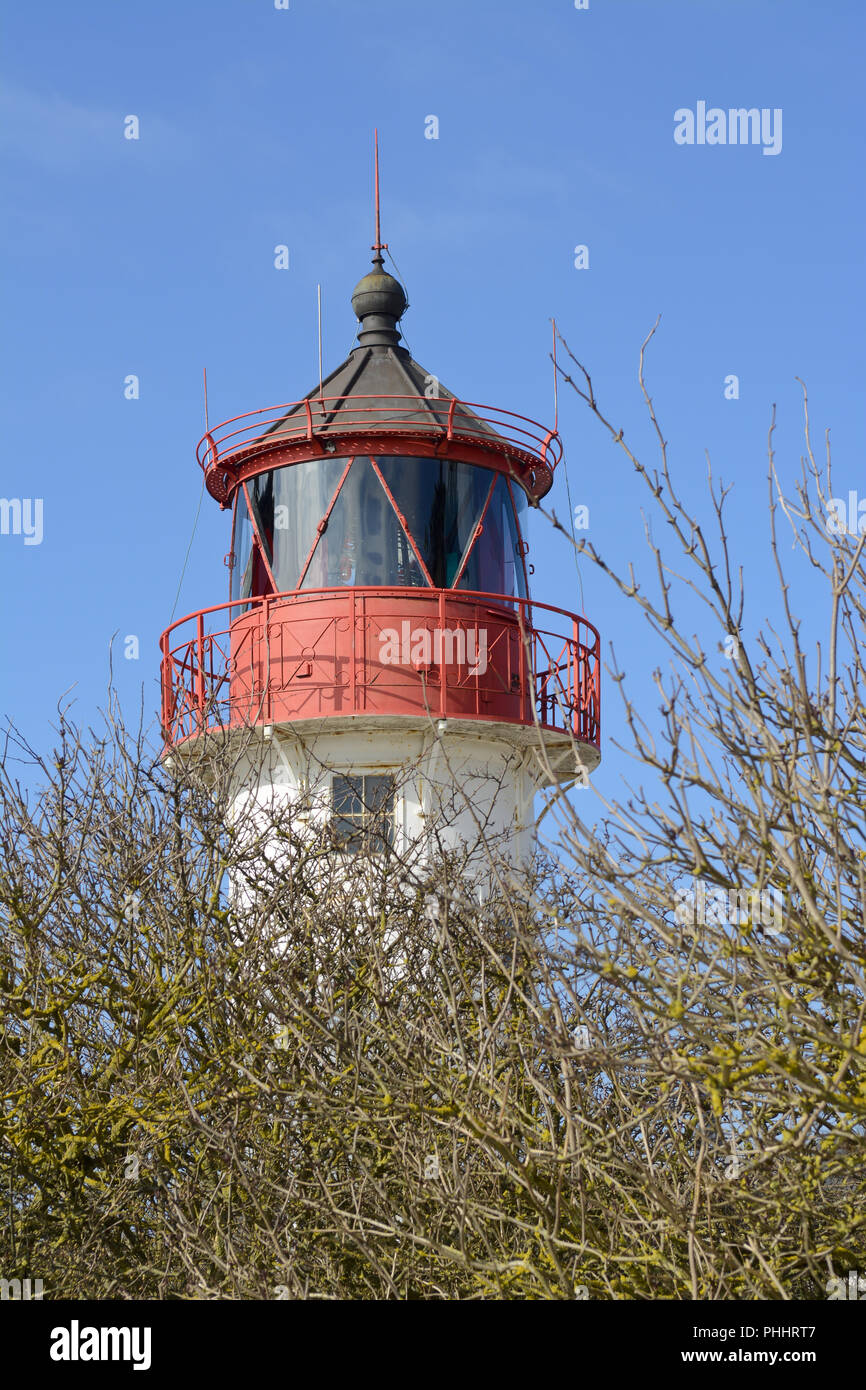 Leuchtturm auf Hiddensee Stockfoto