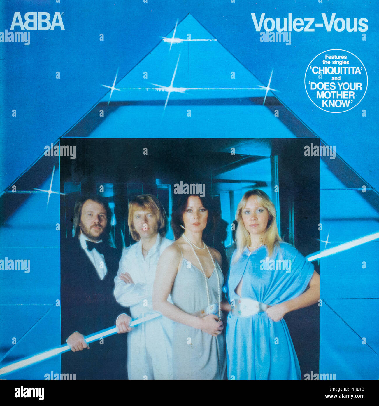 Abba Voulez Vous Album Cover Stockfoto