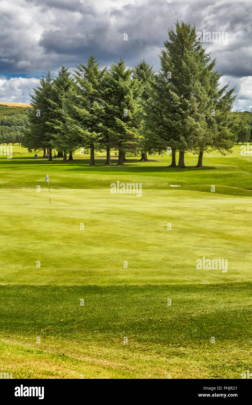 Golfplatz, Banff, Aberdeenshire, Schottland, Großbritannien Stockfoto