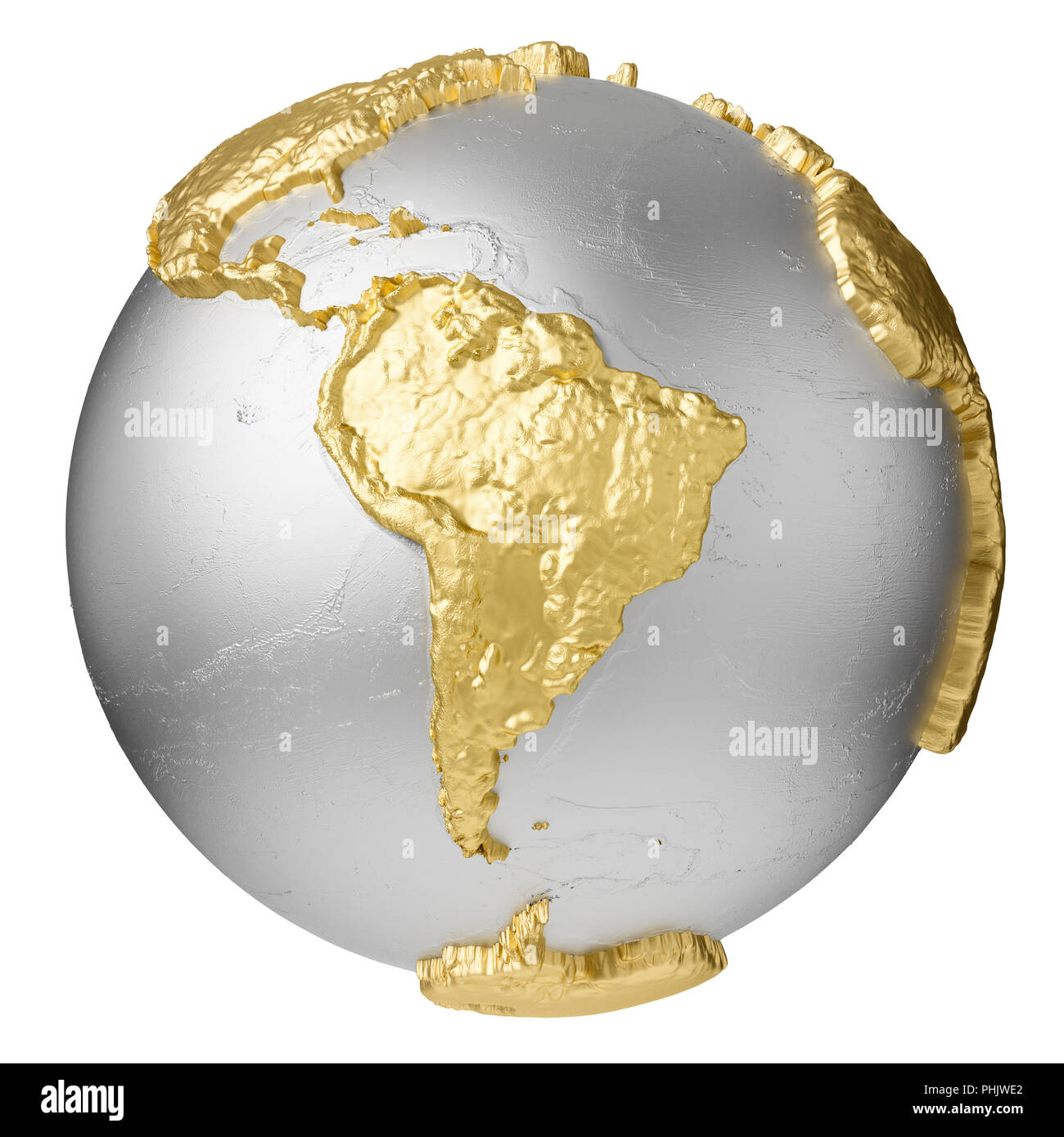 Gold, Südamerika Stockfoto