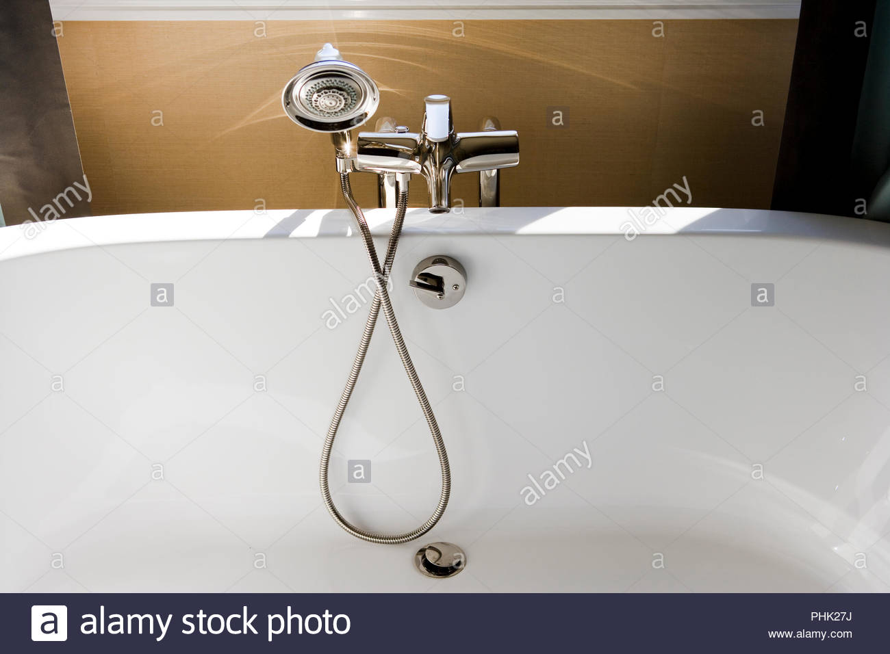 Badezimmer Wasserhahn Wasserhahn Griff silberfarben für die Küche Aus Metall