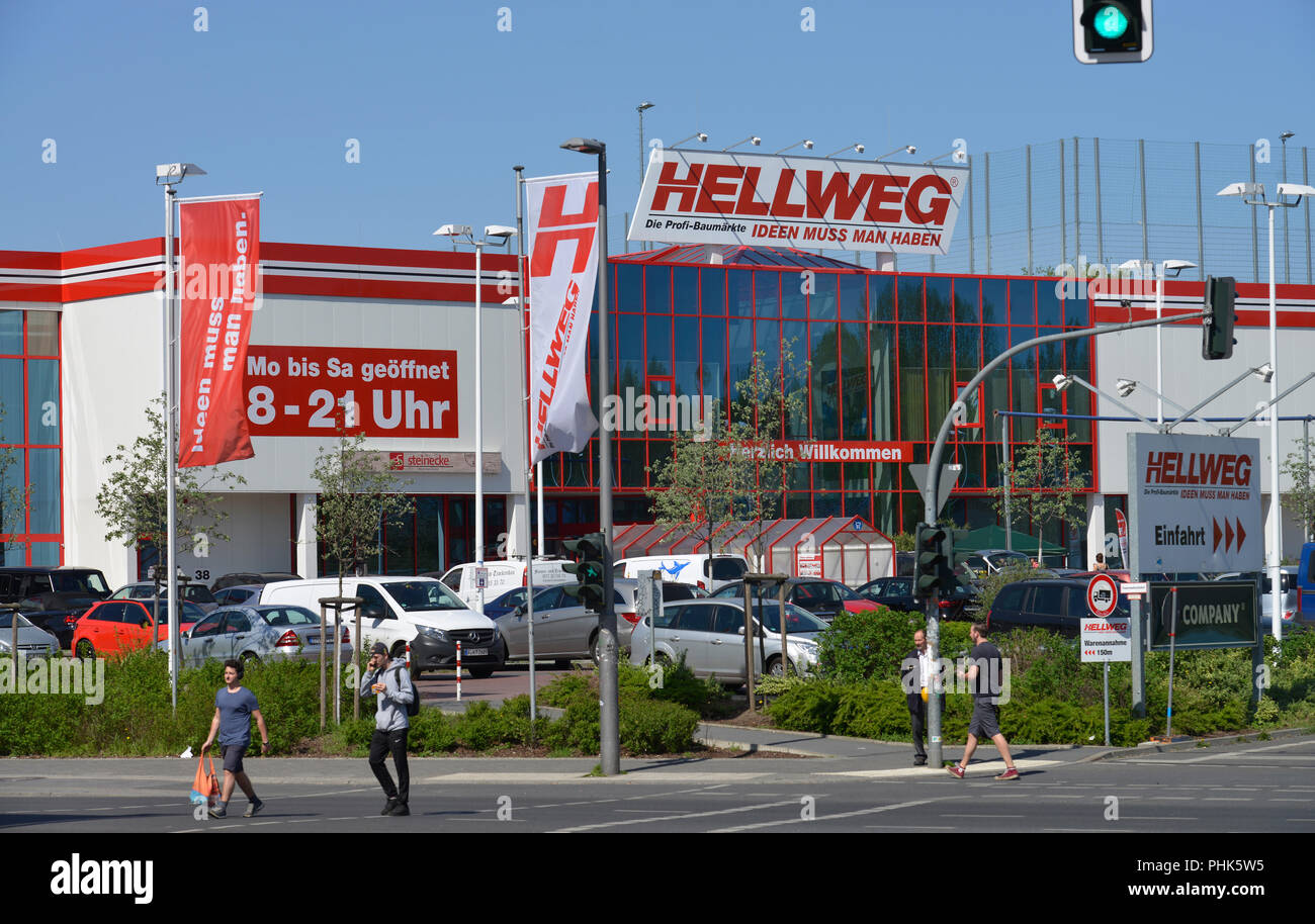 Hellweg Baumarkt, Yorckstrasse, Kreuzberg, Berlin, Deutschland Stockfoto