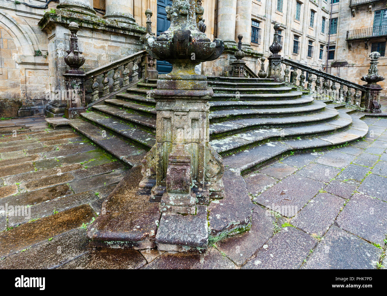 Kloster San Martin Pinario Santiago de Compostela, Spanien Stockfoto