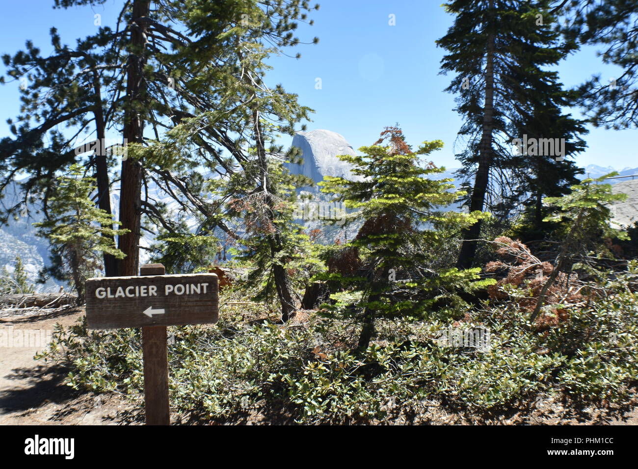 Glacier Point Stockfoto