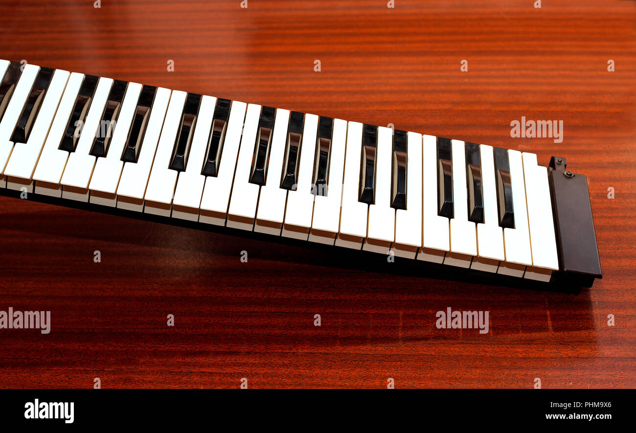 Teil der Tastatur Stockfoto