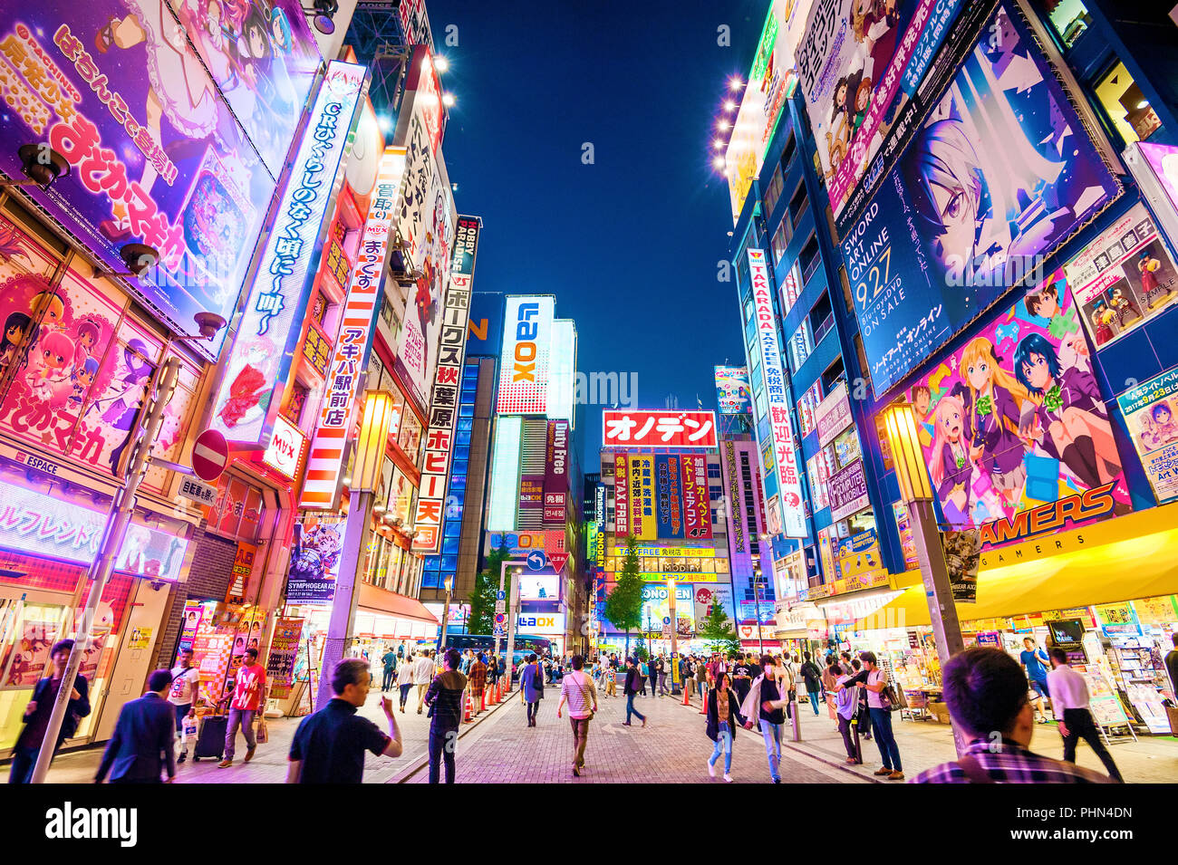 Akihabara Tokyo Electric Town Japan Stockfoto, Bild 217438081 Alamy