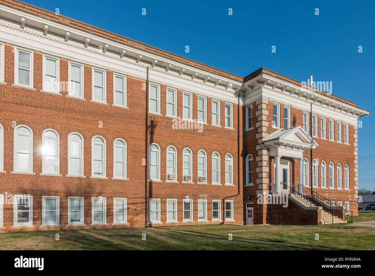 Architektur und Gebäude in Union South Carolina Stockfoto