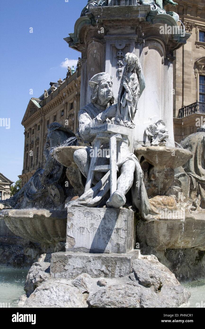 Würzburg, Bayern, Deutschland Stockfoto