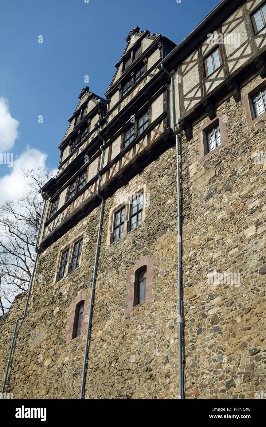 Burg Falkenstein im Harz, Deutschland Stockfoto