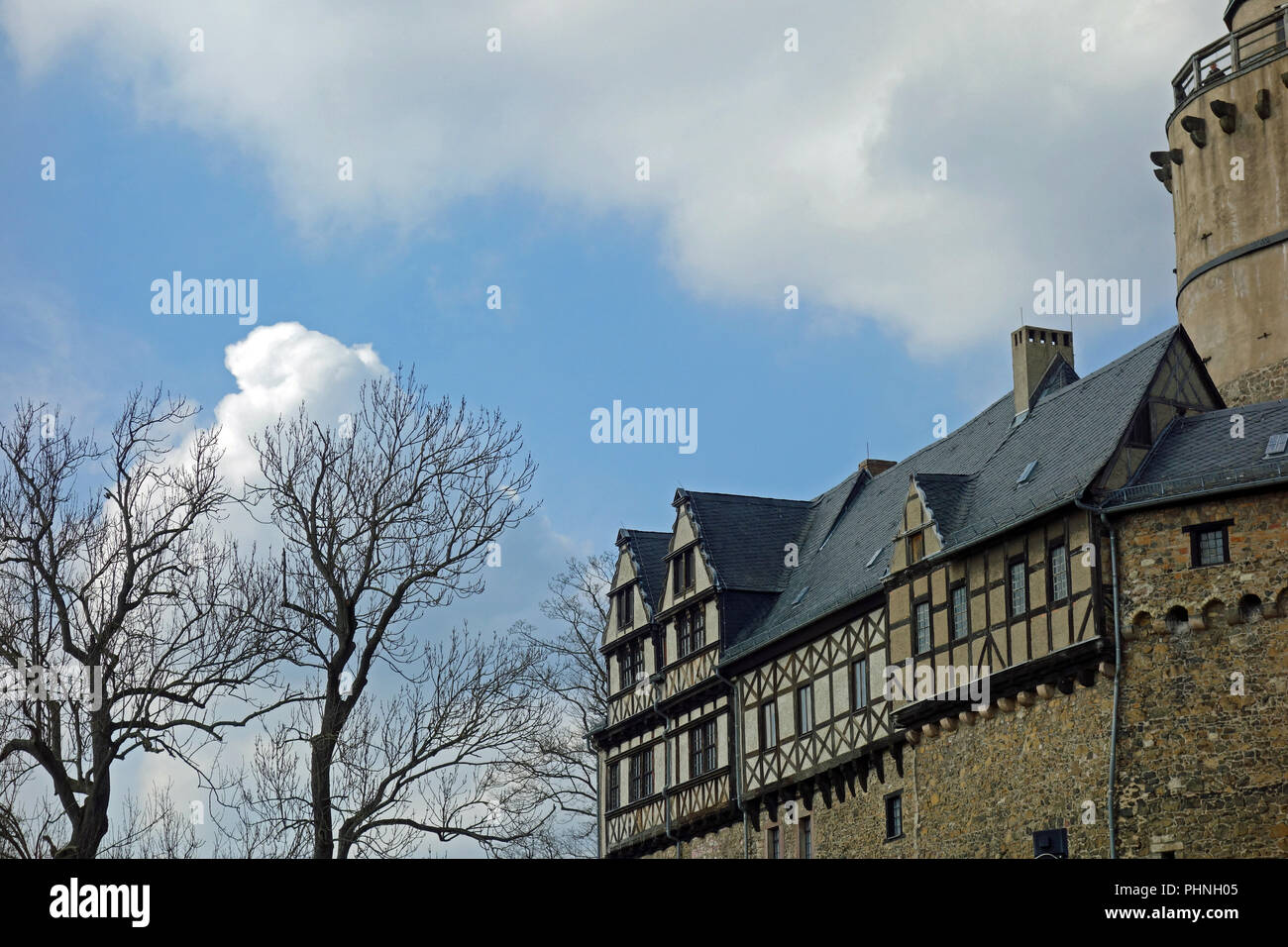 Burg Falkenstein im Harz, Deutschland Stockfoto