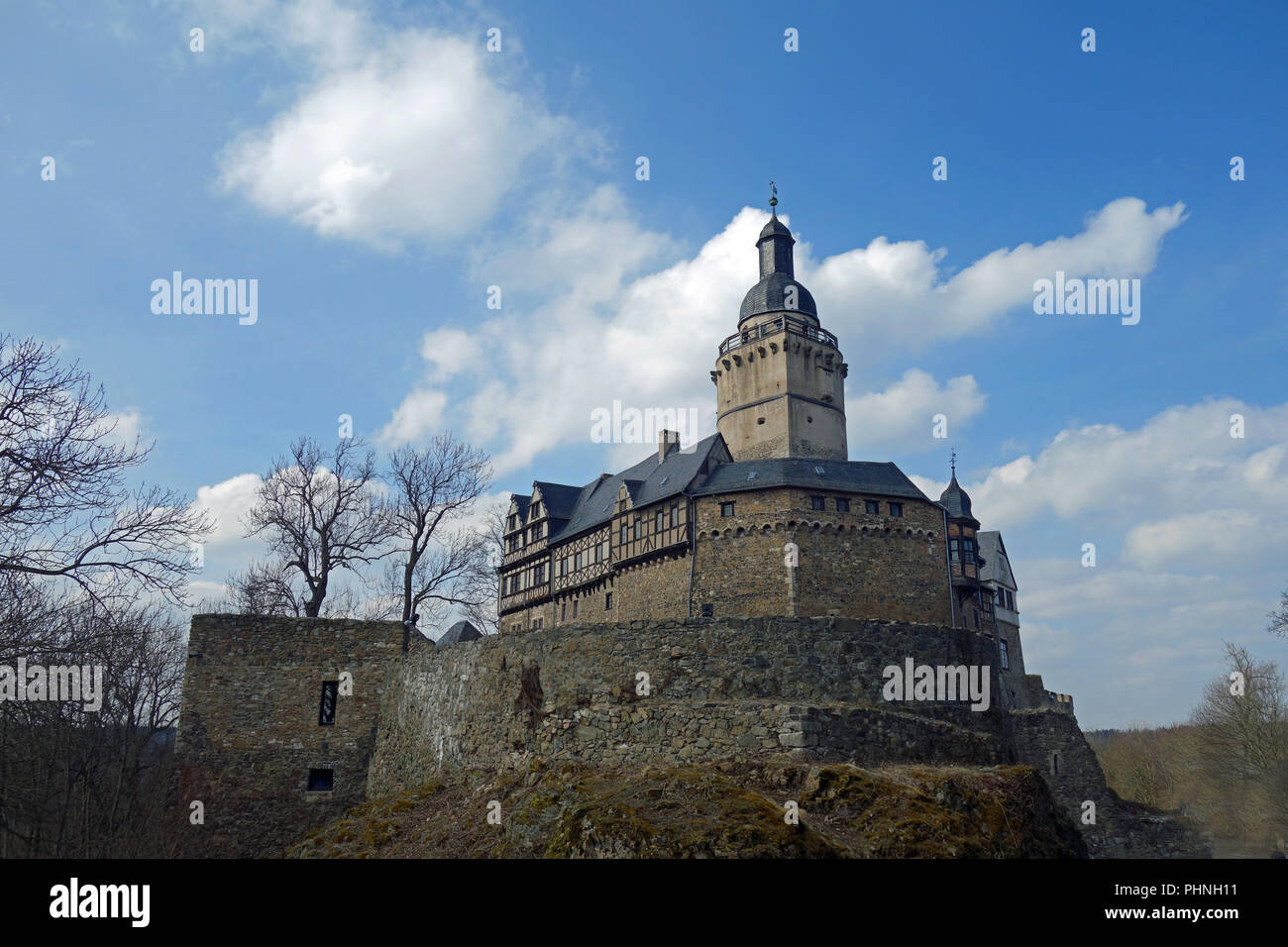 Burg Falkenstein im Harz, Deutschland Stockfoto