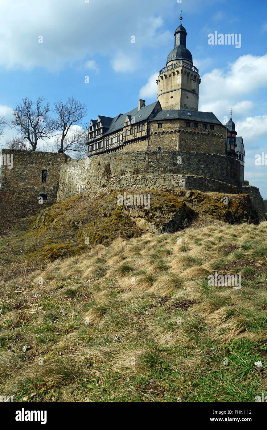 Burg Falkenstein im Harz, Deutschland Stockfoto