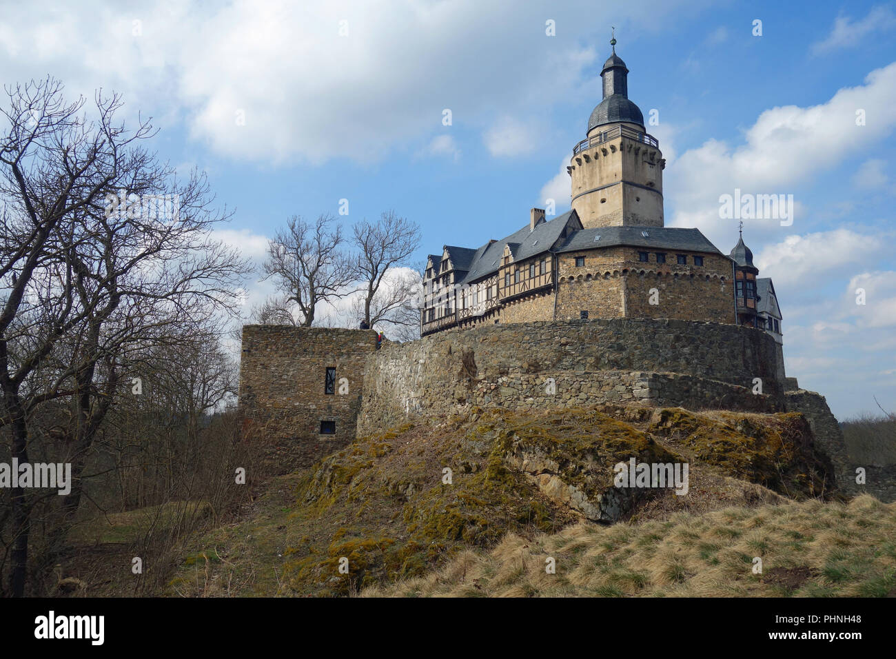 Burg Falkenstein im Harz, Deutschland Stockfoto