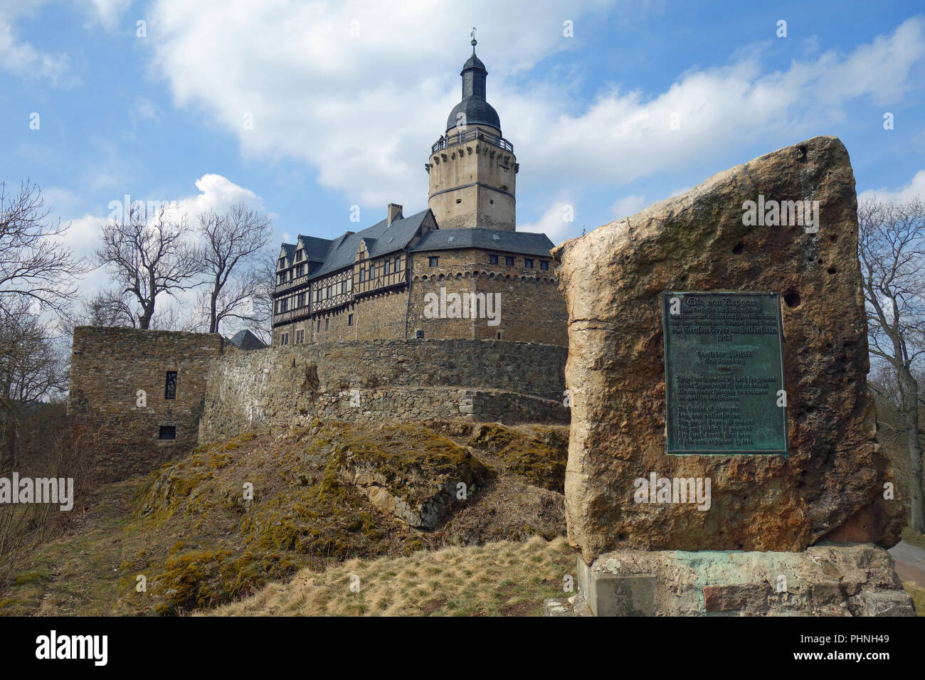 Burg Falkenstein im Harz, Deutschland Stockfoto