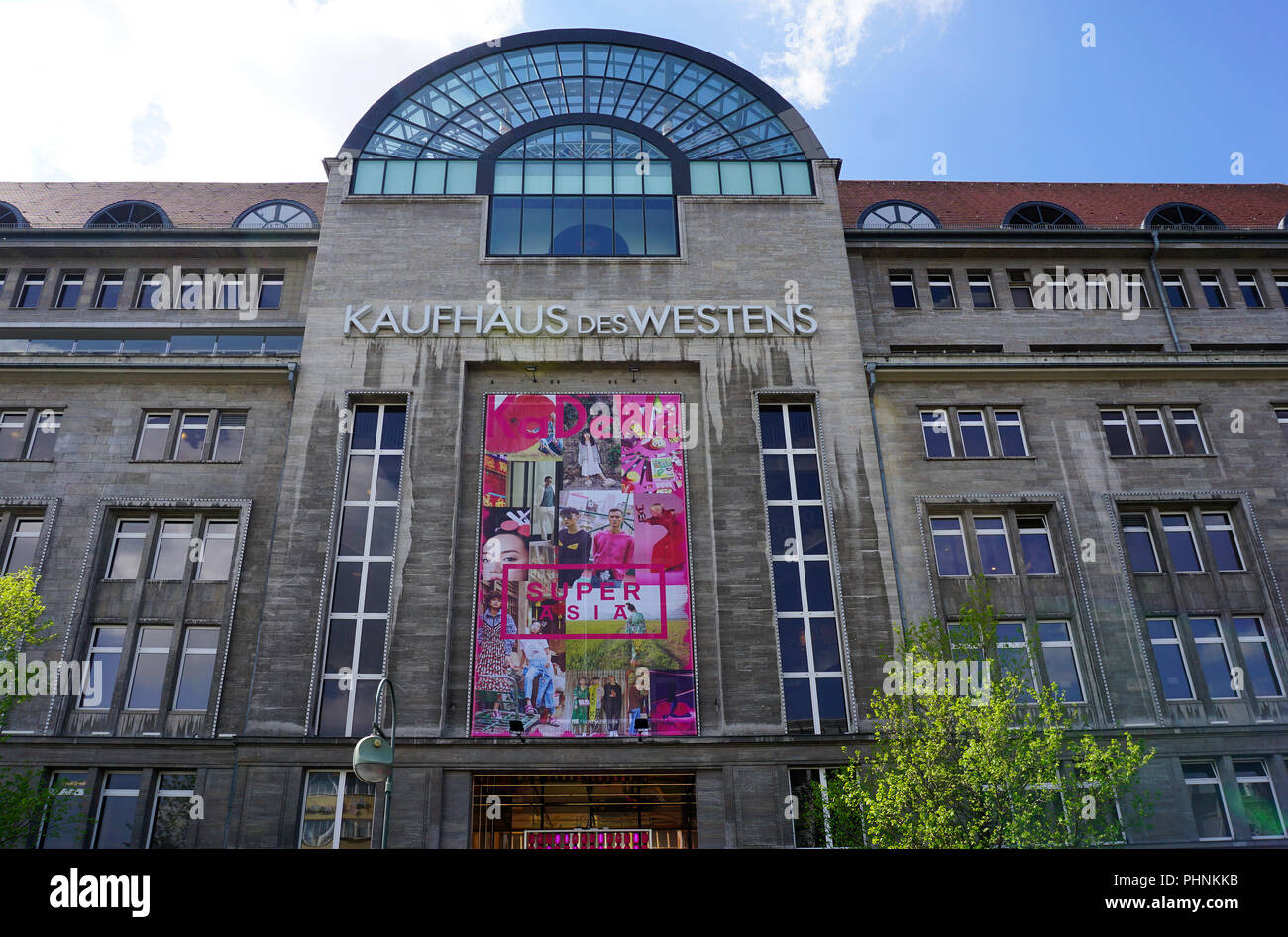 Mall; Big Store; historische Mall; Berlin; Deutschland; Stockfoto