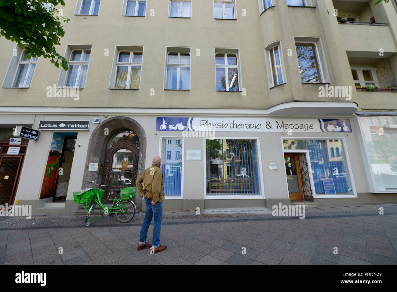Wohnhaus David Bowie, Hauptstrasse, Schöneberg, Berlin, Deutschland Stockfoto