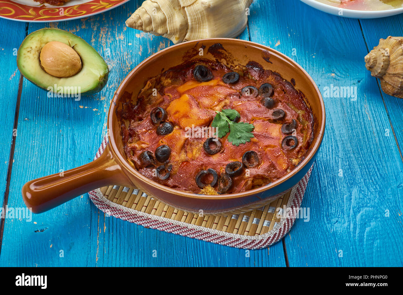 Assorted Mexican Food Dish Chili Stockfotos Und Bilder Kaufen Alamy