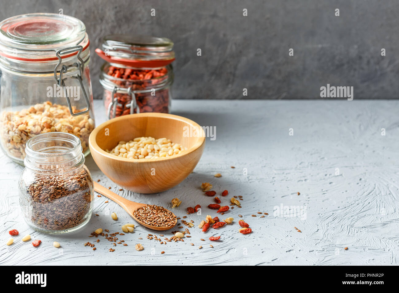 Noch immer leben super Essen Stockfoto